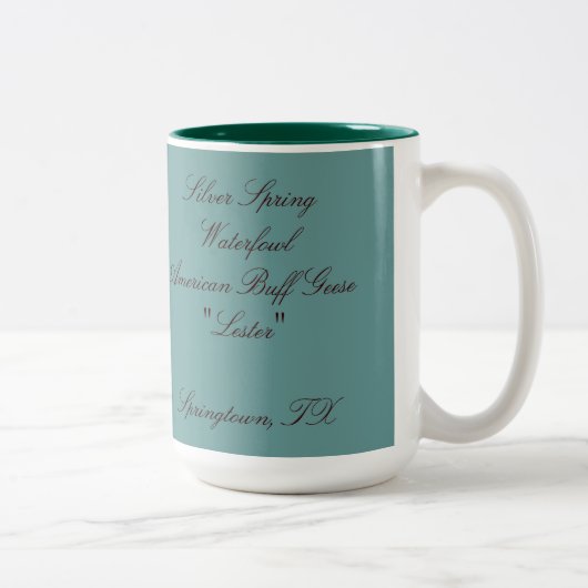 2 Couleurs Tasse de café de Lester… (Droit)