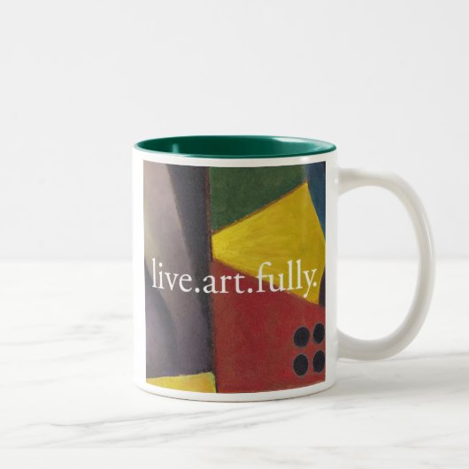2 Couleurs tasse de café de live.art.fully (Droit)