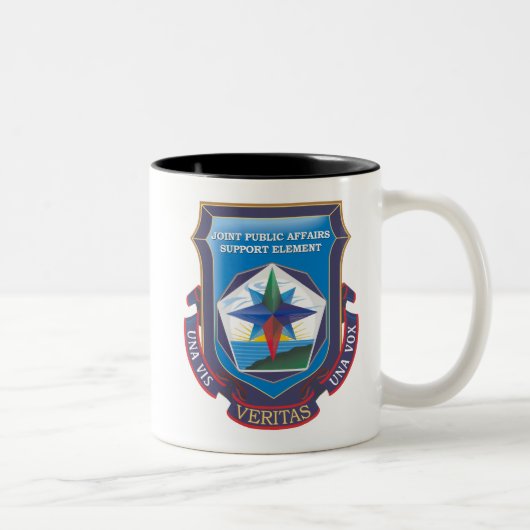2 Couleurs Tasse de café de logo de JPASE (Droit)