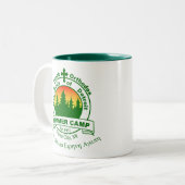 2 Couleurs Tasse de café de logo de MDSC (Devant gauche)