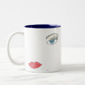 2 Couleurs Tasse de café de Lola (Gauche)