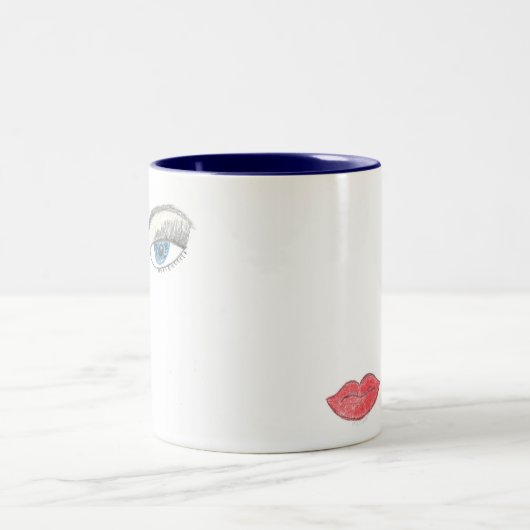 2 Couleurs Tasse de café de Lola (Centre)