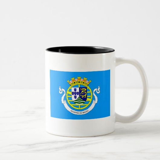 2 Couleurs Tasse de café de Macao (Droit)