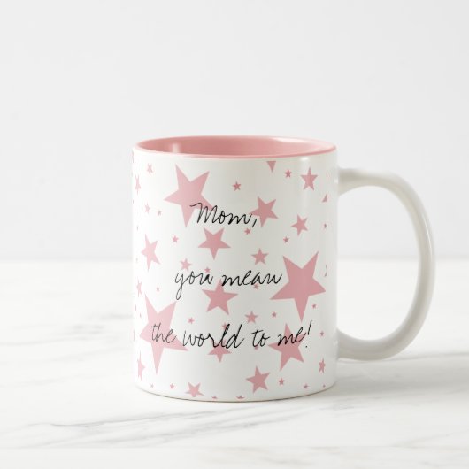 2 Couleurs Tasse de café de maman (Droit)