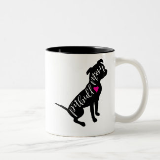 2 Couleurs Tasse de café de maman de Pitbull