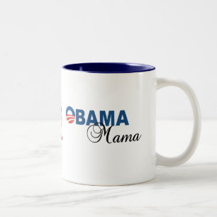 2 Couleurs Tasse de café de maman Logo d'Obama