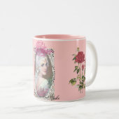 2 COULEURS TASSE DE CAFÉ DE MARIE ANTOINETTE (Devant droit)
