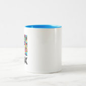 2 Couleurs Tasse de café de max (Centre)