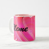 2 Couleurs Tasse de café de Meme (Devant gauche)