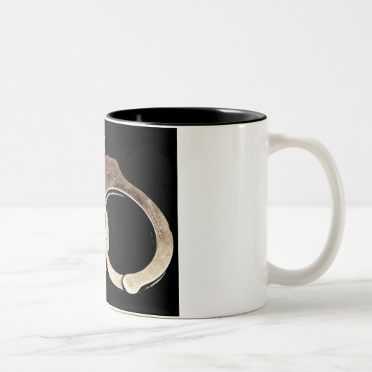 2 Couleurs Tasse de café de menottes (Droit)