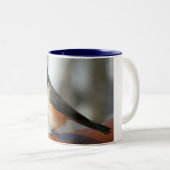 2 Couleurs Tasse de café de mésange tuftée (Devant droit)