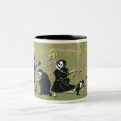 2 Couleurs Tasse de café de Muertos (Centre)