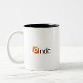 2 Couleurs Tasse de café de NDC 11oz (Gauche)