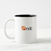 2 Couleurs Tasse de café de NDC 15oz (Gauche)