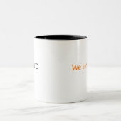2 Couleurs Tasse de café de NDC 15oz (Centre)