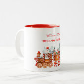 2 Couleurs Tasse de café de Noël (Devant gauche)