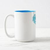 2 Couleurs Tasse de café de nuage de mot de Maui (Gauche)