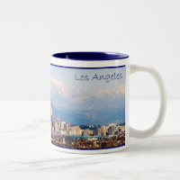 Tasse de café de panorama de Los Angeles