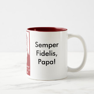 2 Couleurs Tasse de café de papa