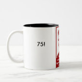 2 Couleurs Tasse de café de papa -- Noir (Gauche)