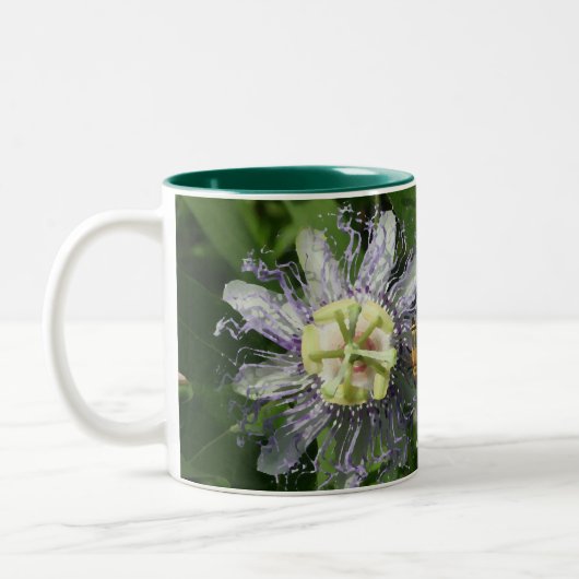 2 Couleurs Tasse de café de Passionflower (Gauche)