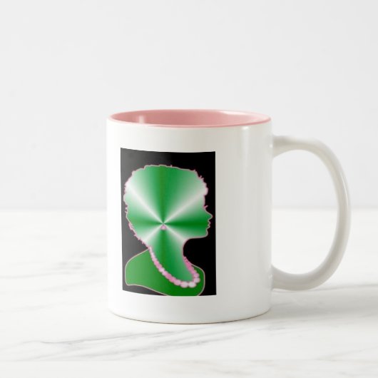 2 Couleurs Tasse de café de perles (Droit)