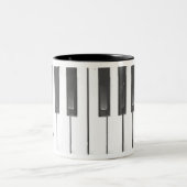 2 Couleurs Tasse de café de piano (Centre)
