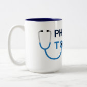 2 Couleurs Tasse de café de pinte (Gauche)