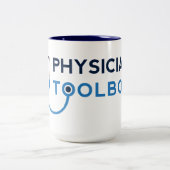 2 Couleurs Tasse de café de pinte (Centre)