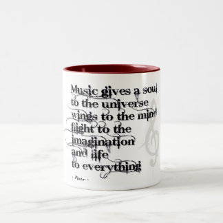 2 Couleurs Tasse de café de Platon