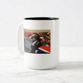 2 Couleurs Tasse de café de REB (Devant gauche)