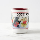 2 Couleurs Tasse de café de roche de Scotties (Centre)