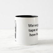 2 Couleurs Tasse de café de sécurité de salle (Centre)