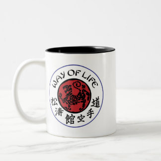 2 Couleurs Tasse de café de Shotokan de mode de vie