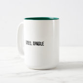 2 Couleurs Tasse de café de Silverback (Devant gauche)