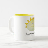 2 Couleurs Tasse de café de soleil bonjour par ThinkFun (Devant gauche)