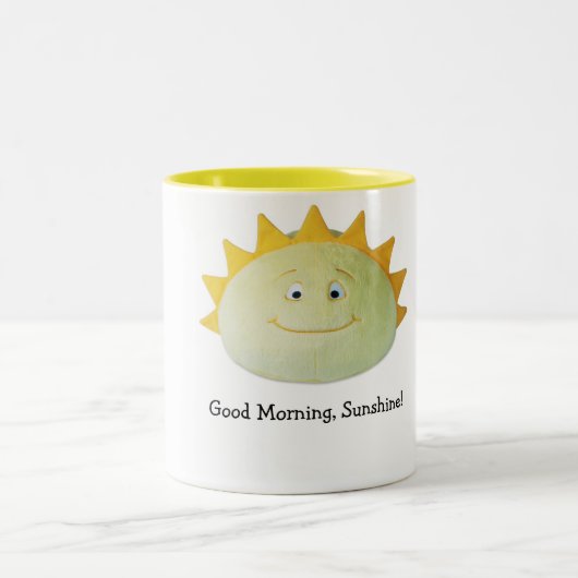 2 Couleurs Tasse de café de soleil bonjour par ThinkFun (Centre)
