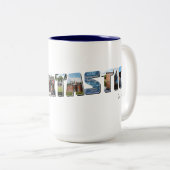 2 Couleurs Tasse de café de Thamtastic (Devant droit)