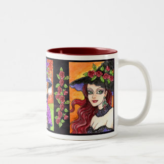 2 Couleurs Tasse de café de thé de sorcière par Ann Howard
