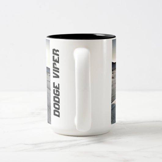 2 Couleurs Tasse de café de vipère de Dodger (Poignée)