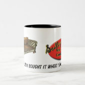 2 Couleurs Tasse de café de "voyou" (Centre)