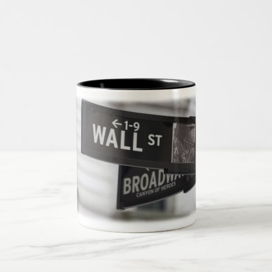 2 Couleurs Tasse de café de Wall Street (Centre)