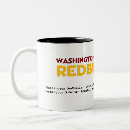 2 Couleurs Tasse de café de Washington Redbulls (Gauche)