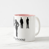 2 Couleurs Tasse de café de #WhyChoose (Devant droit)