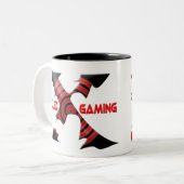 2 Couleurs Tasse de café de XG (Devant gauche)