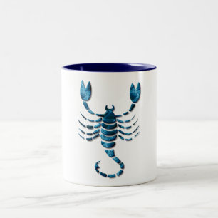 2 Couleurs Tasse de café de zodiaque de Scorpion