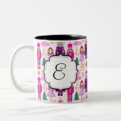 2 Couleurs Tasse de café décorée d'un monogramme de thé de (Gauche)