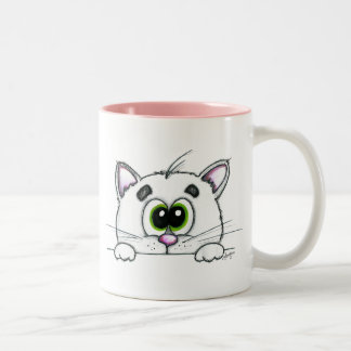 2 Couleurs Tasse de café décousue d'Itty Kitty