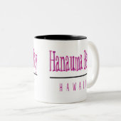 2 Couleurs Tasse de café d'Hawaï (Devant droit)