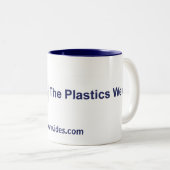 2 Couleurs Tasse de café d'IDES (Devant droit)